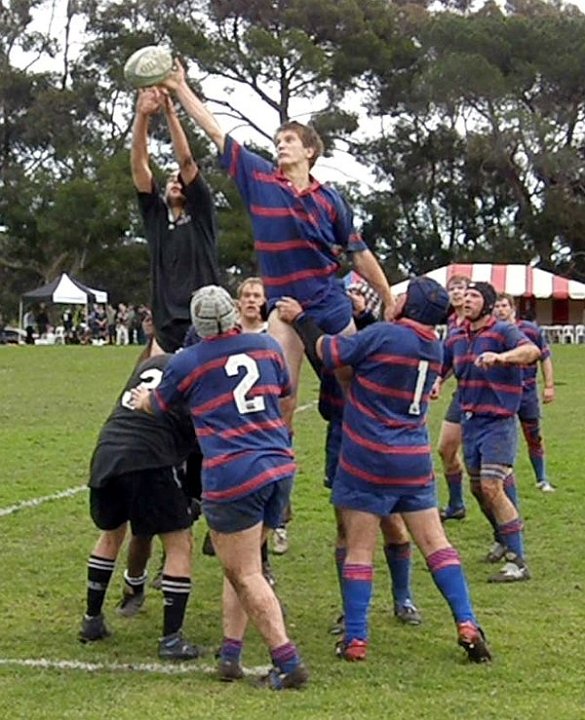 2nd XV line out 2